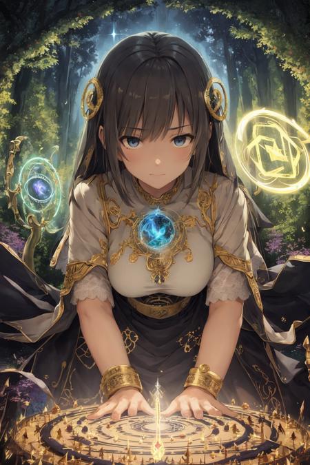 28186-311724052-best quality, masterpiece, illustration, ultra-detailed, beautiful detailed eyes, (1girl_1.3),__magician, enchanting spell, high.png